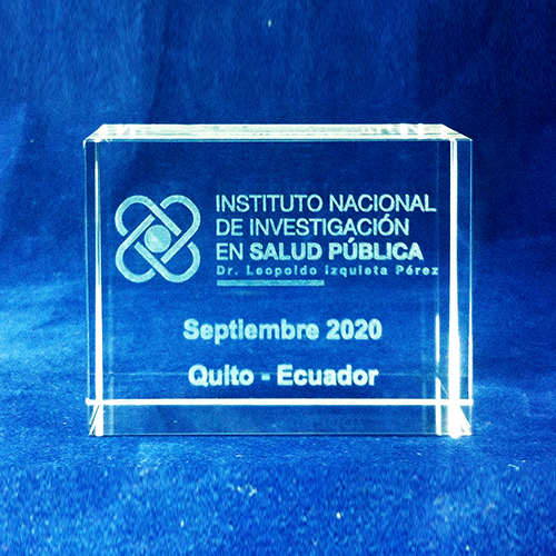 Cristal de 8x6x3cm