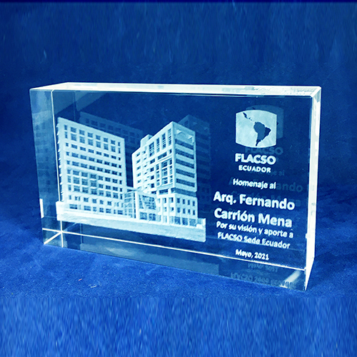 Cristal de 17x10x4cm